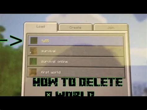 how to delete minecraft worlds on nintendo switch