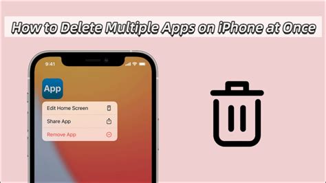 how to delete multiple apps at once on iphone ios 14