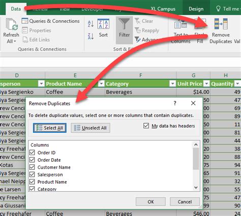 how to delete multiple duplicate values in excel