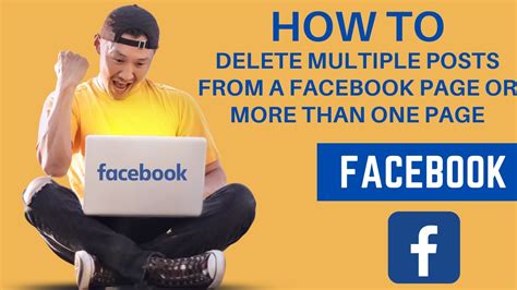how to delete multiple facebook posts at the same time
