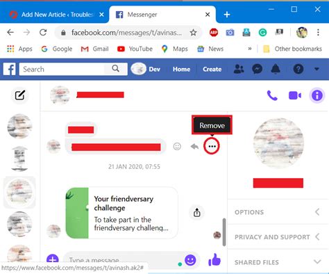 how to delete multiple messages on facebook messenger on android