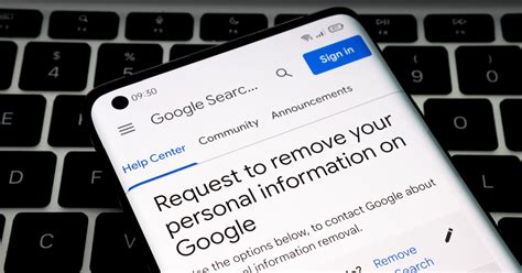 how to delete my information from google search