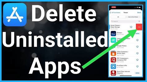 how to delete old apps from app store