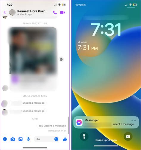 how to delete old messages on messenger from both sides