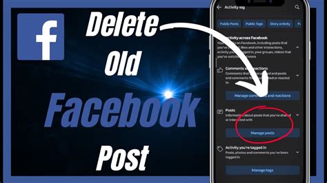how to delete old posts on facebook in bulk