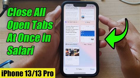 how to delete open windows on iphone 13
