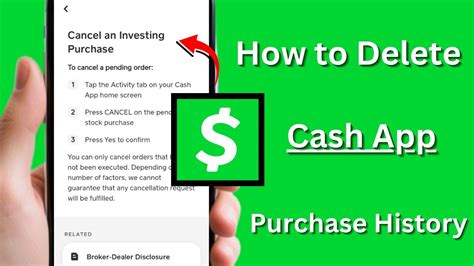 how to delete purchase history apple cash