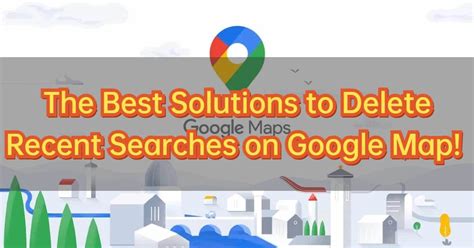 how to delete recent searches from google earth