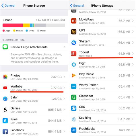 how to delete recently used apps on iphone