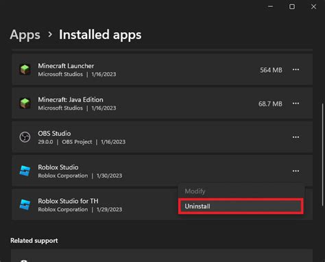 how to delete roblox studio on windows 10