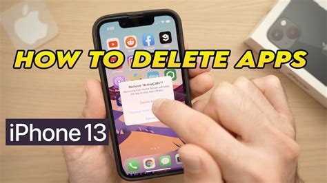 how to delete running apps on iphone 13