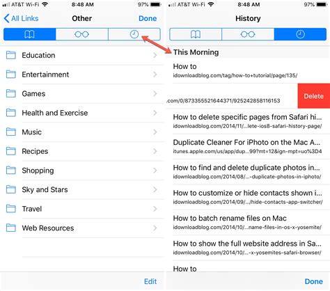 how to delete safari history on iphone reddit