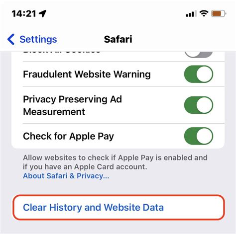 how to delete safari on iphone 13