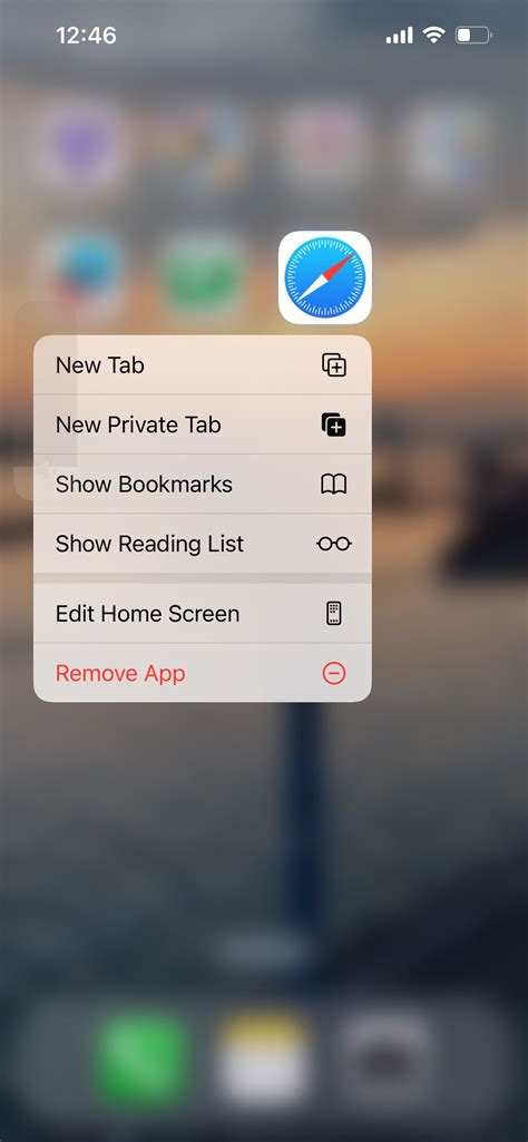 how to delete safari shortcuts on iphone home screen