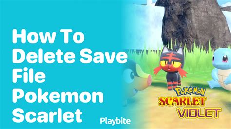 how to delete save file pokemon switch