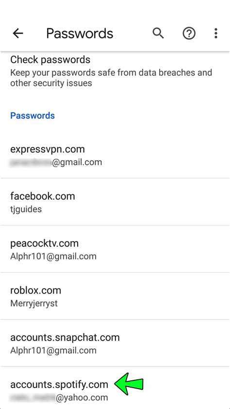 how to delete saved passwords on android phone