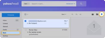 how to delete sent email from recipients inbox yahoo