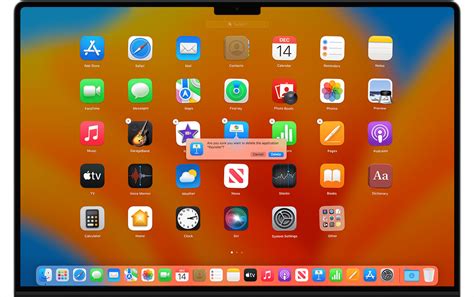 how to delete some apps from macbook