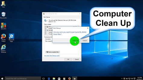 how to delete some storage on pc