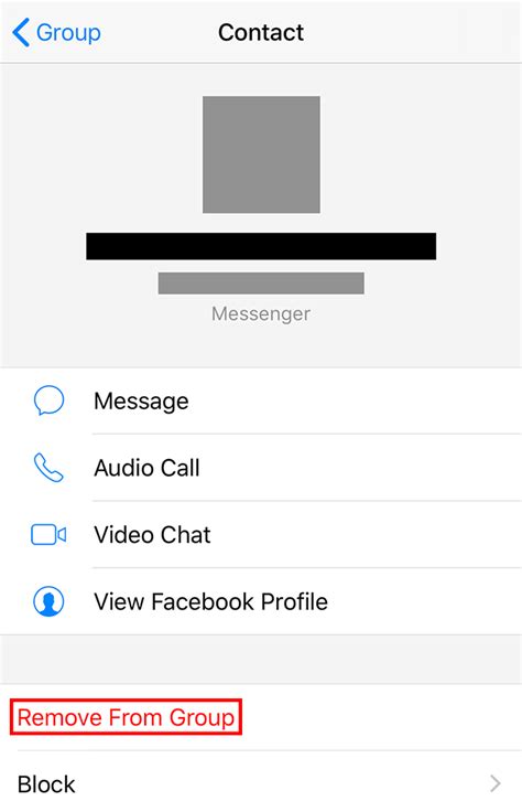 how to delete someone from facebook group chat