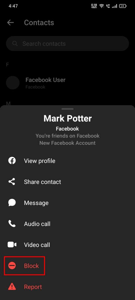 how to delete someone from messenger on iphone
