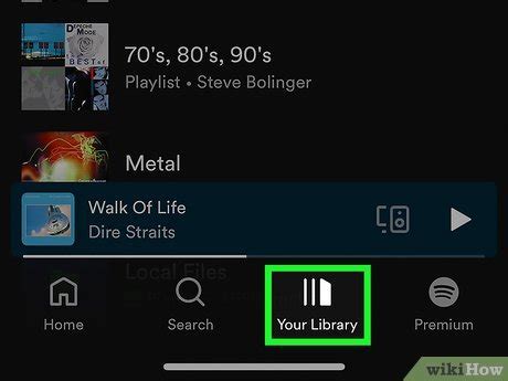 how to delete spotify library from iphone