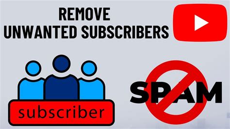 how to delete subscribers on youtube