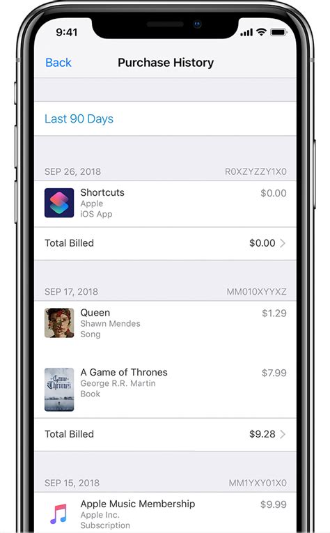 how to delete subscriptions on apple purchase history