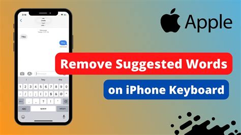 how to delete suggested words on iphone keyboard