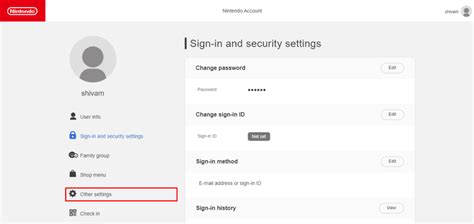 how to delete switch user account