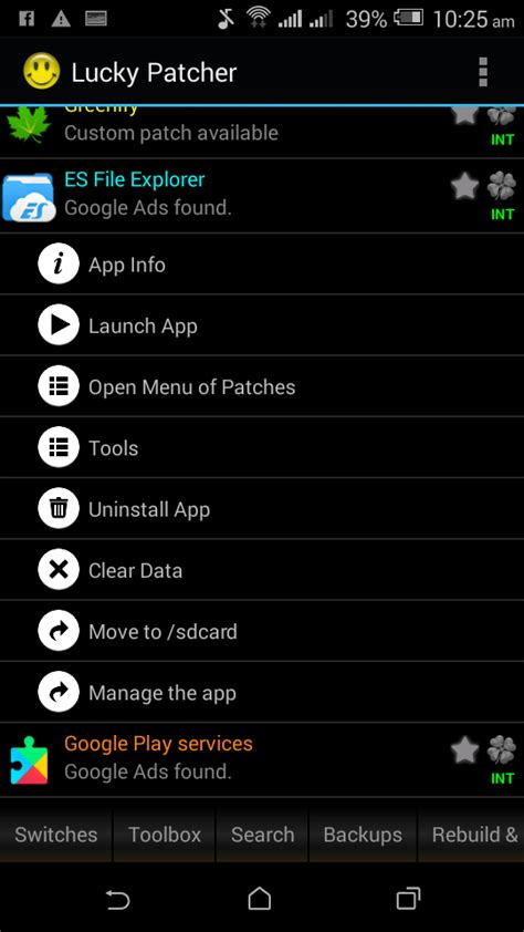 how to delete system apps on android tv
