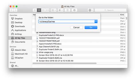 how to delete temp files in macbook pro