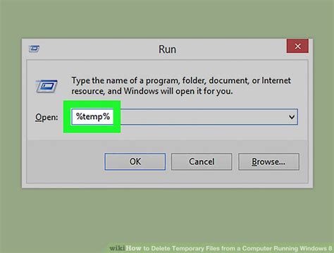 how to delete temporary files from pc