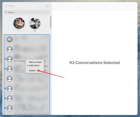 how to delete text on macbook