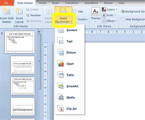 how to delete text placeholder in powerpoint
