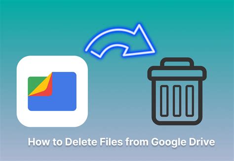 how to delete the data from google drive