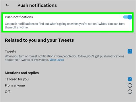 how to delete twitter log in notifications