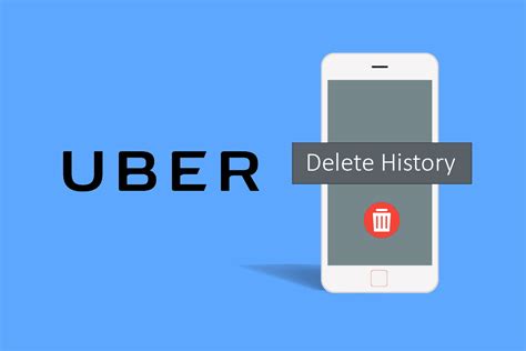 how to delete uber search history