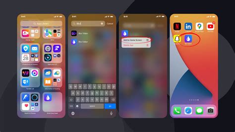 how to delete unhide app in iphone