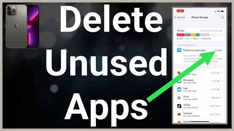 how to delete unused apps