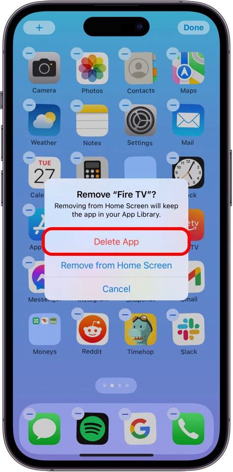 how to delete used apps on iphone