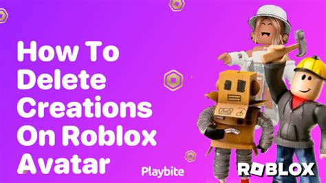how to delete your avatar on roblox
