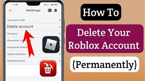 how to delete your roblox account on a computer