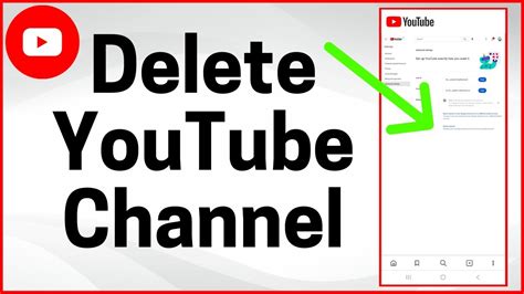 how to delete your youtube channel in mobile