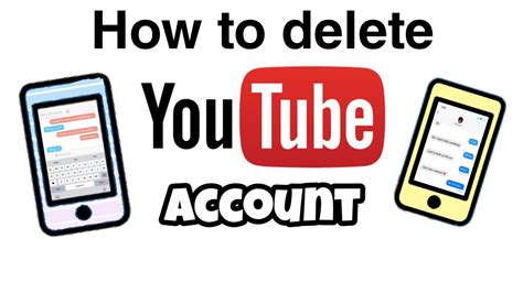 how to delete youtube account in mobile