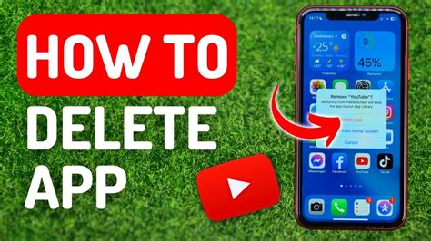 how to delete youtube app on computer