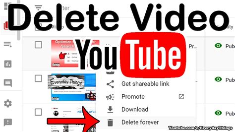 how to delete youtube data on ipad