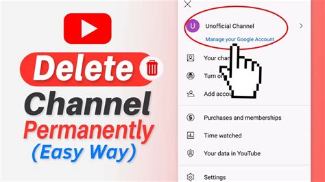 how to delete youtube permanently from phone