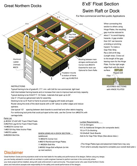 how to design a dock