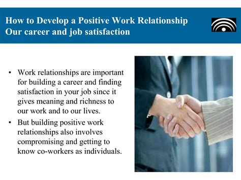 how to develop good working relationships with customers
